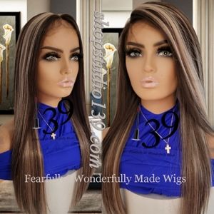 Human hair panio colors HD lace front wig